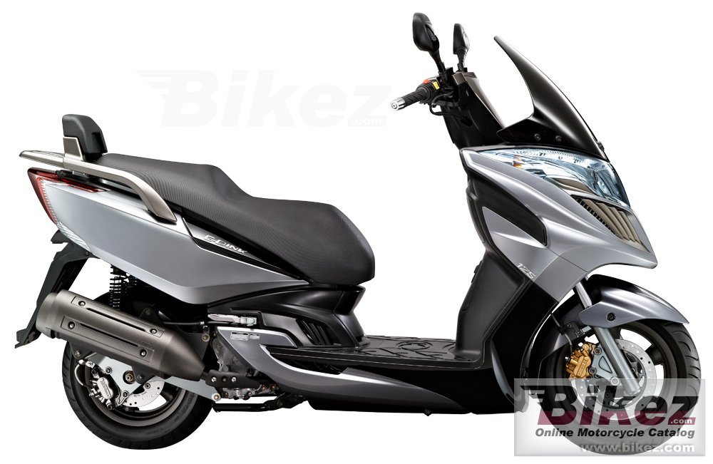Big Kymco g-dink 125i picture and wallpaper from Bikez.com